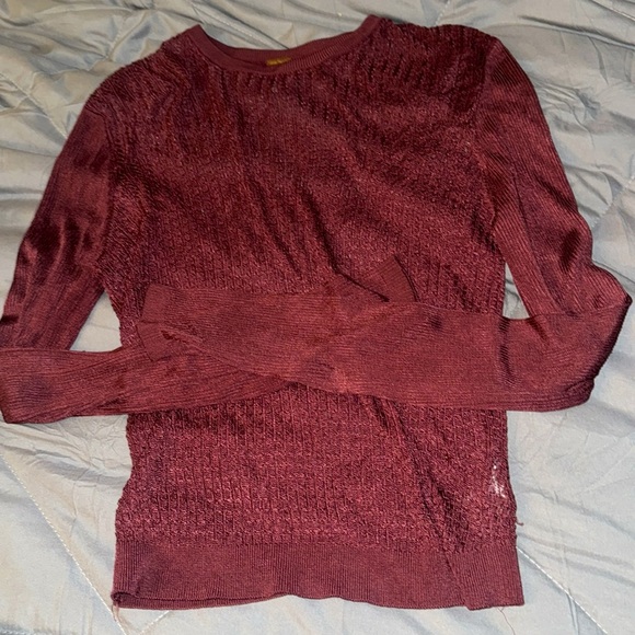 FREE PEOPLE H2O PULLOVER CREW SWEATER!! - Picture 3 of 4